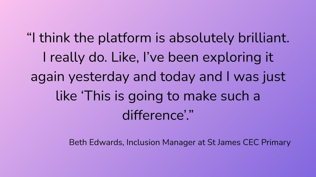 Quote from existing customer of Embrace